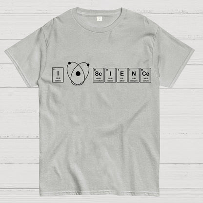 I Love Science Geeky T-Shirt