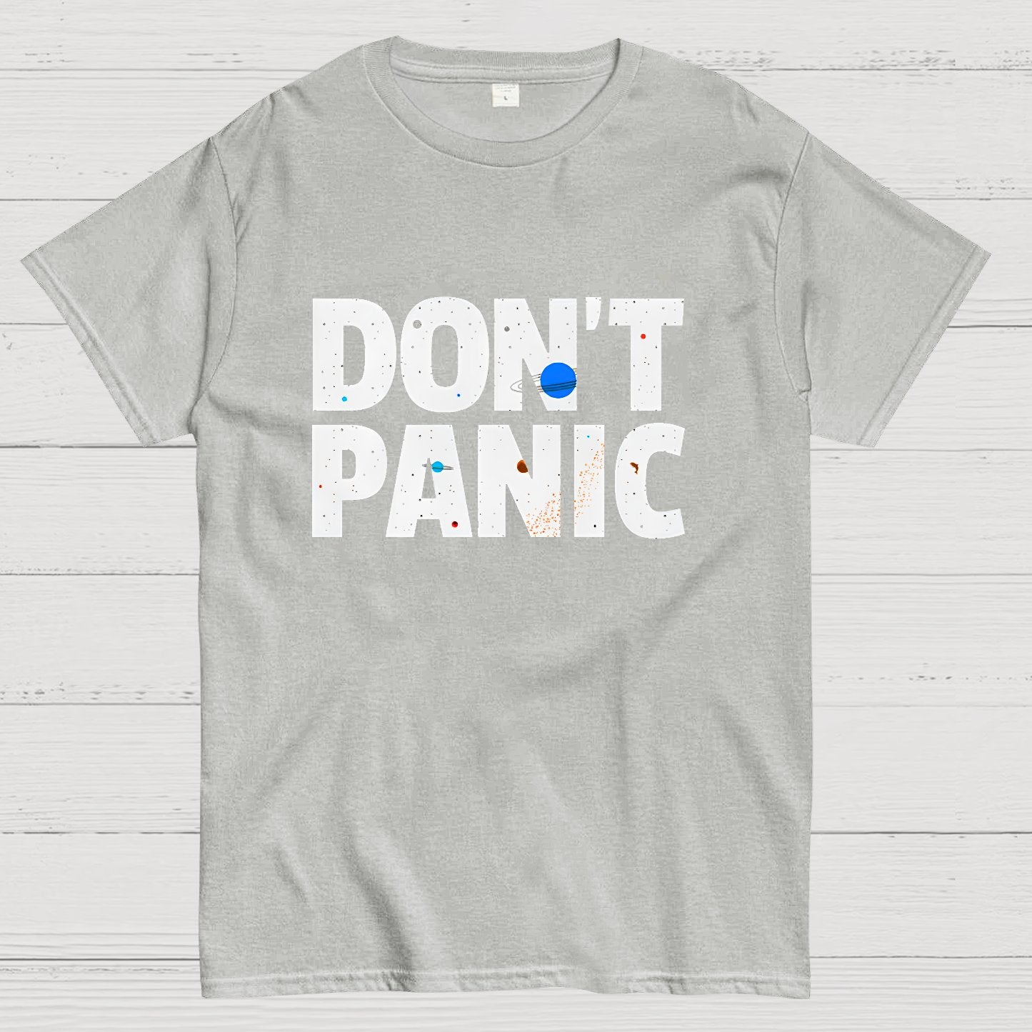 Don't Panic Geeky T-Shirt