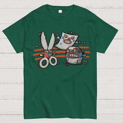 Rock, Paper, Scissor Geek T-Shirt