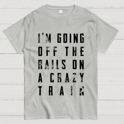 Crazy Train Lyric Quote Unisex Geek T-Shirt