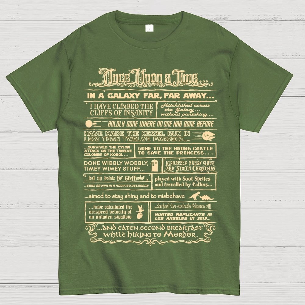 Once Upon A Time Geek T-Shirt