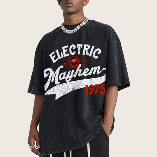 Team Mayhem Vintage Distressed T-shirt