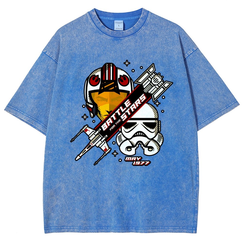 Battle for the Stars Vintage Distressed T-shirt