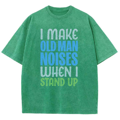 Old Man Noises Vintage Distressed T-shirt