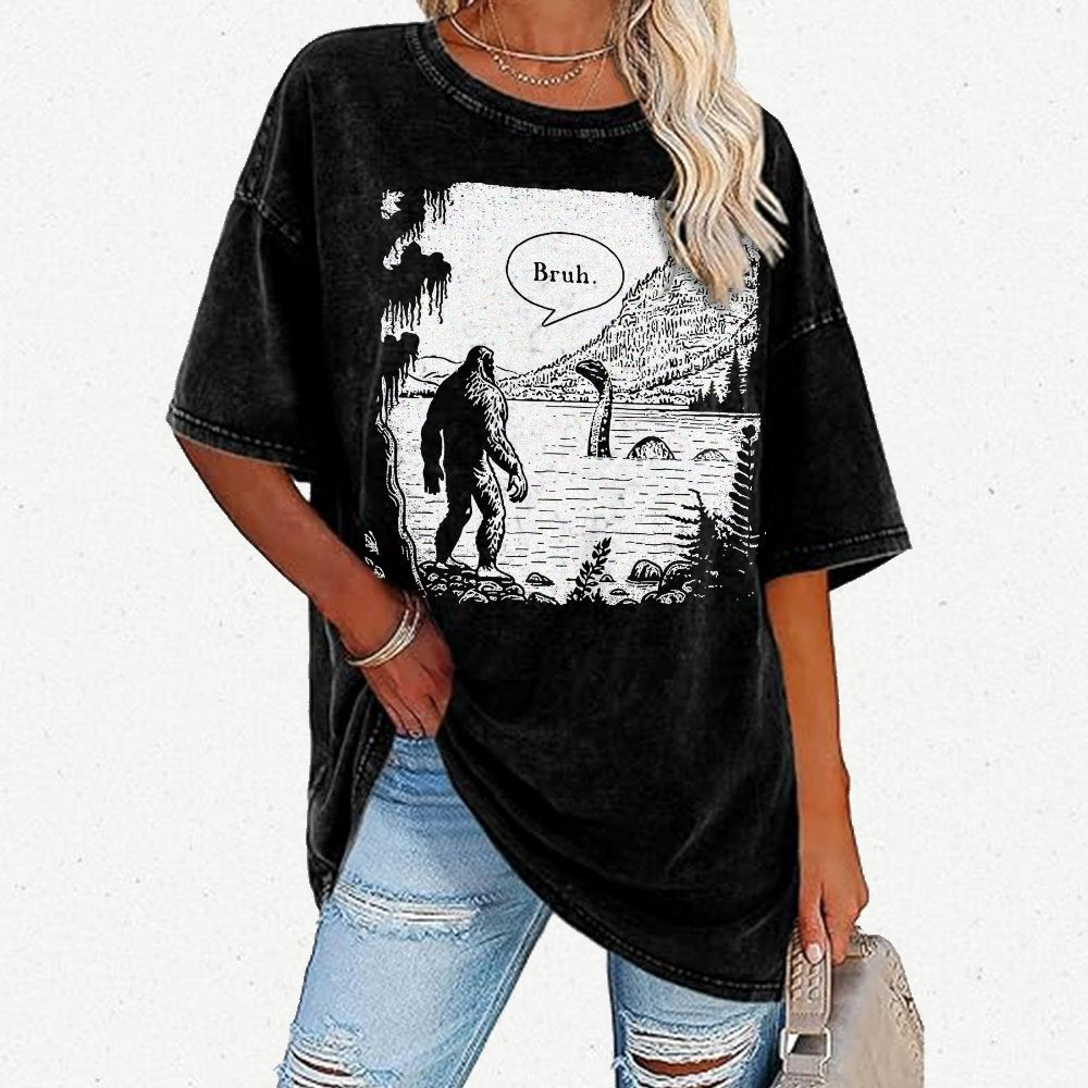 Bruh Vintage Distressed T-shirt