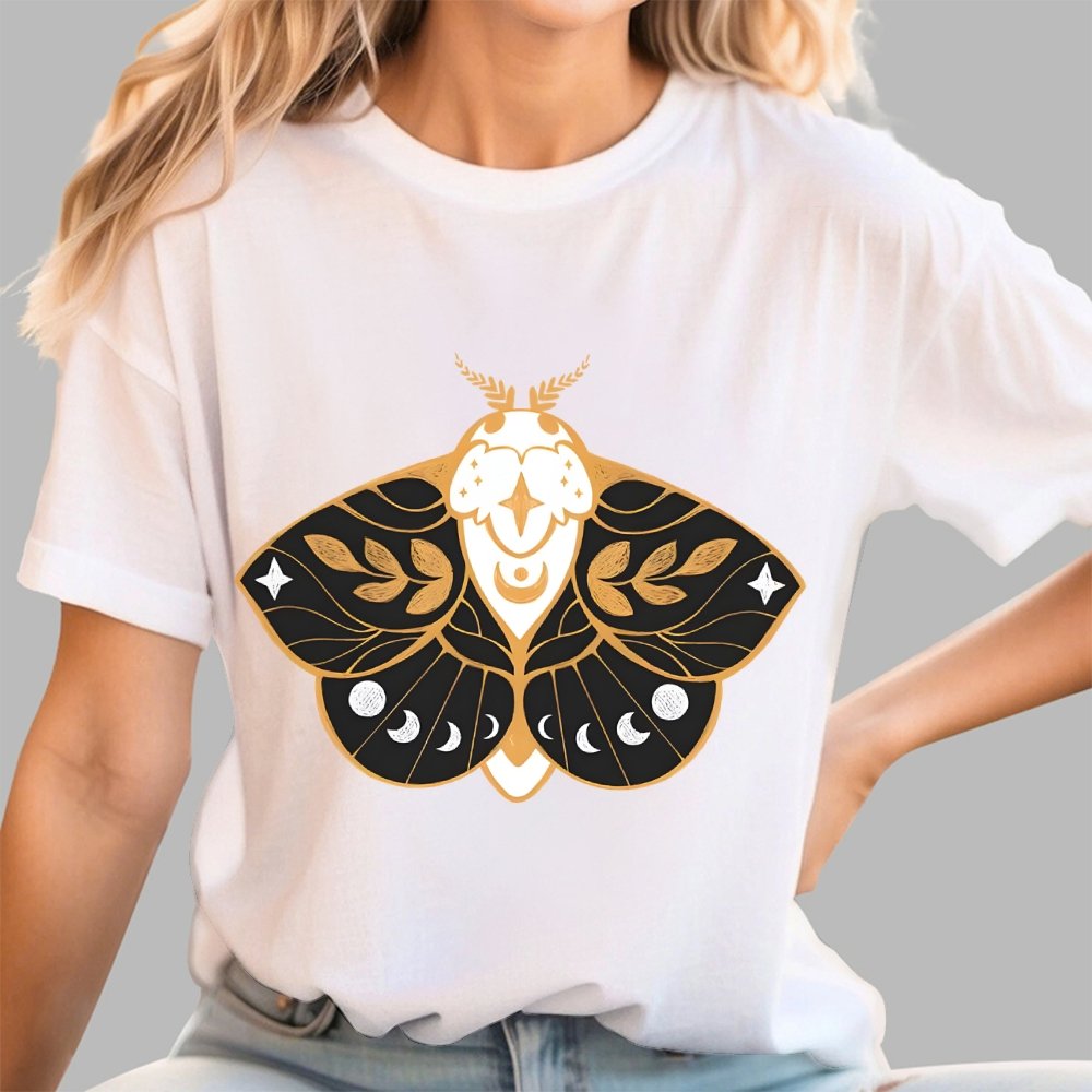 Night Moth Unisex Geek T-Shirt