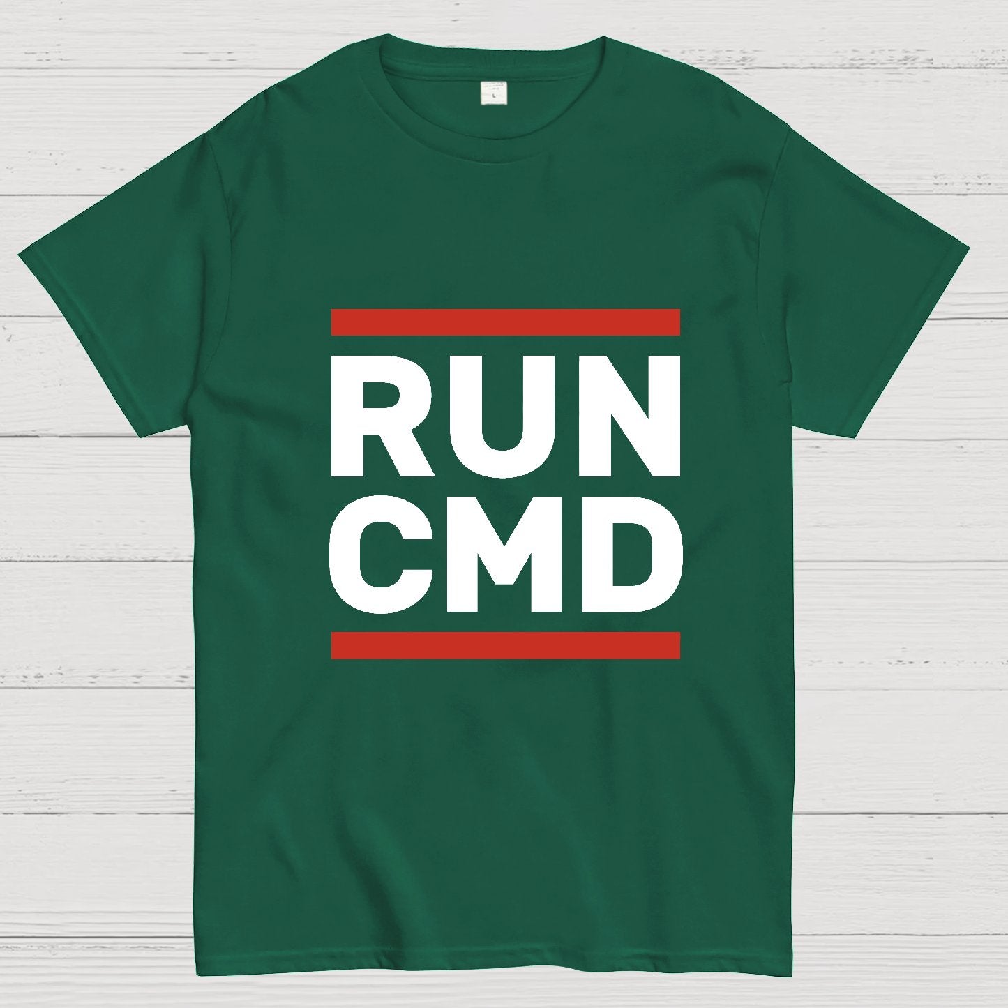 RUN CMD Geeky T-Shirt