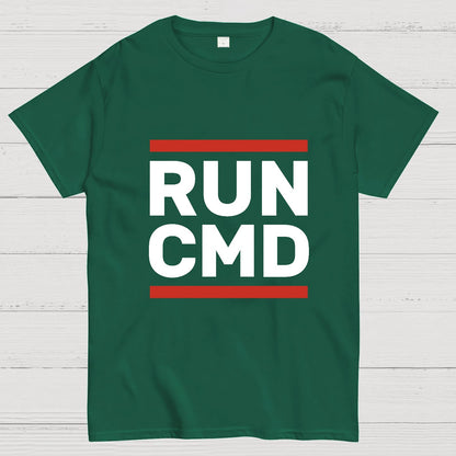 RUN CMD Geeky T-Shirt