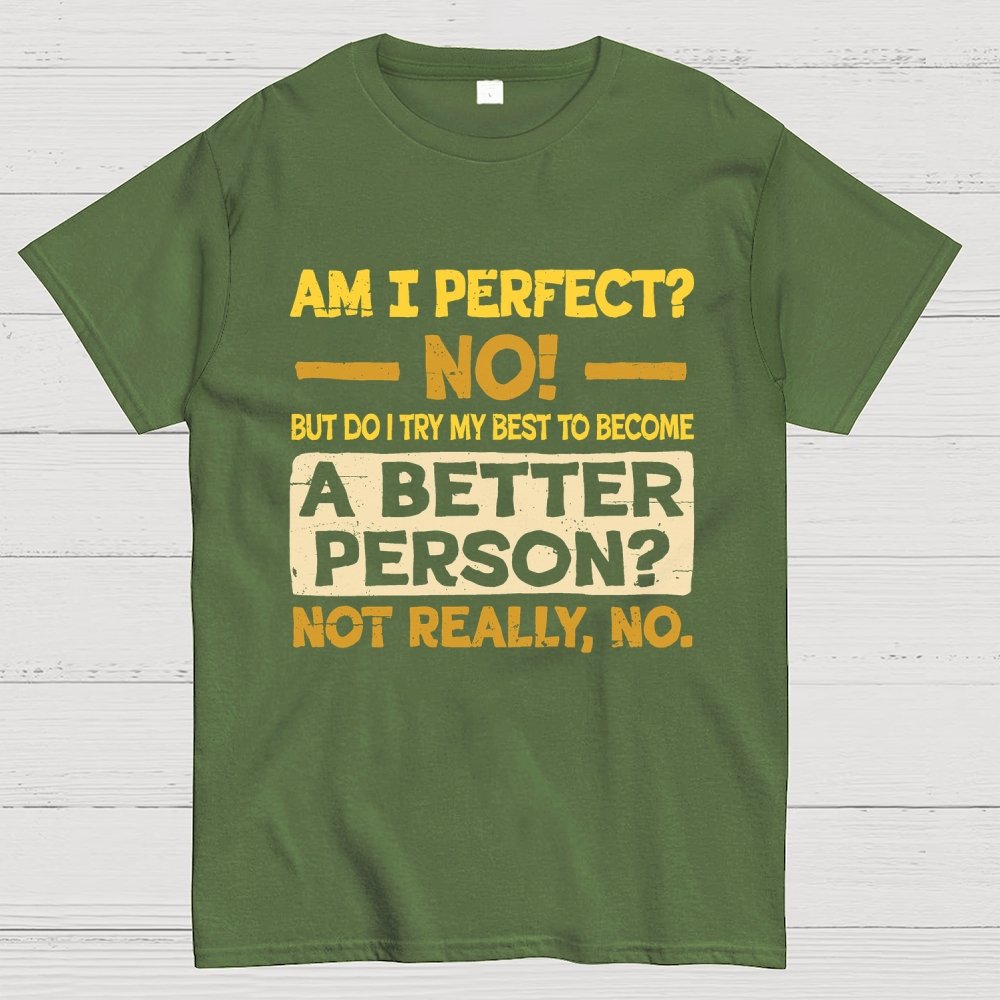 Am I Perfect Geek T-Shirt