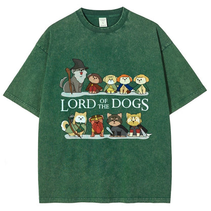 King Of The Dogs Vintage Distressed T-shirt
