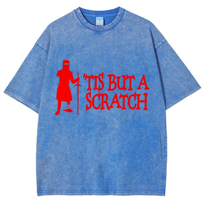 TIS BUT A SCRATCH Vintage Distressed T-shirt