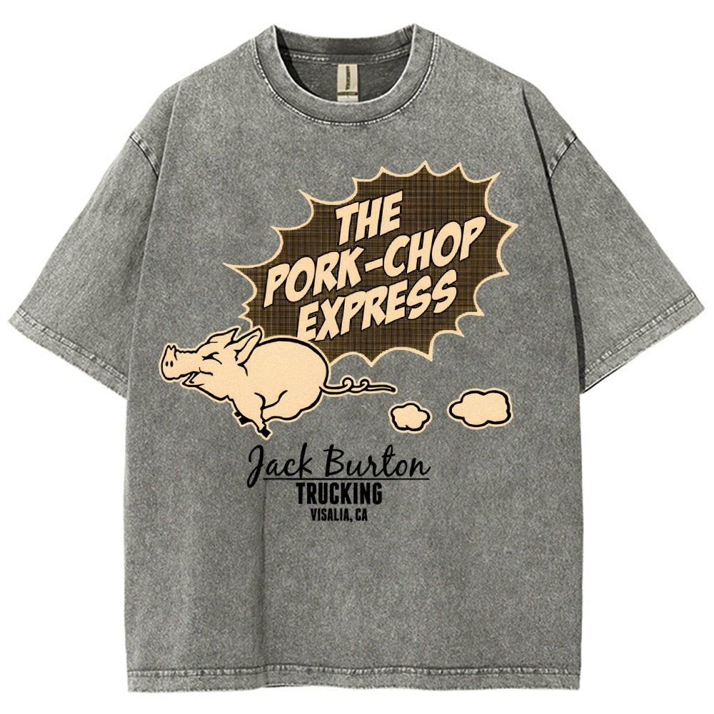 The Pork-Chop Express Vintage Distressed T-shirt