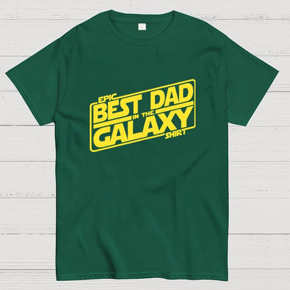 Best Dad In The Galaxy Geek T-Shirt