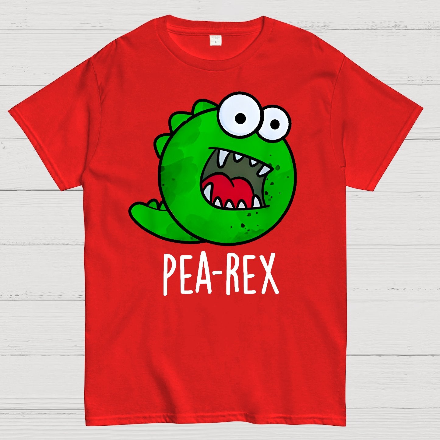 Pea-rex Funny Pea Pun Geek T-Shirt
