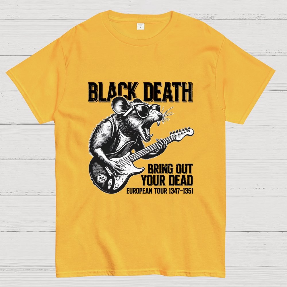 Black Death European Tour Geek T-Shirt