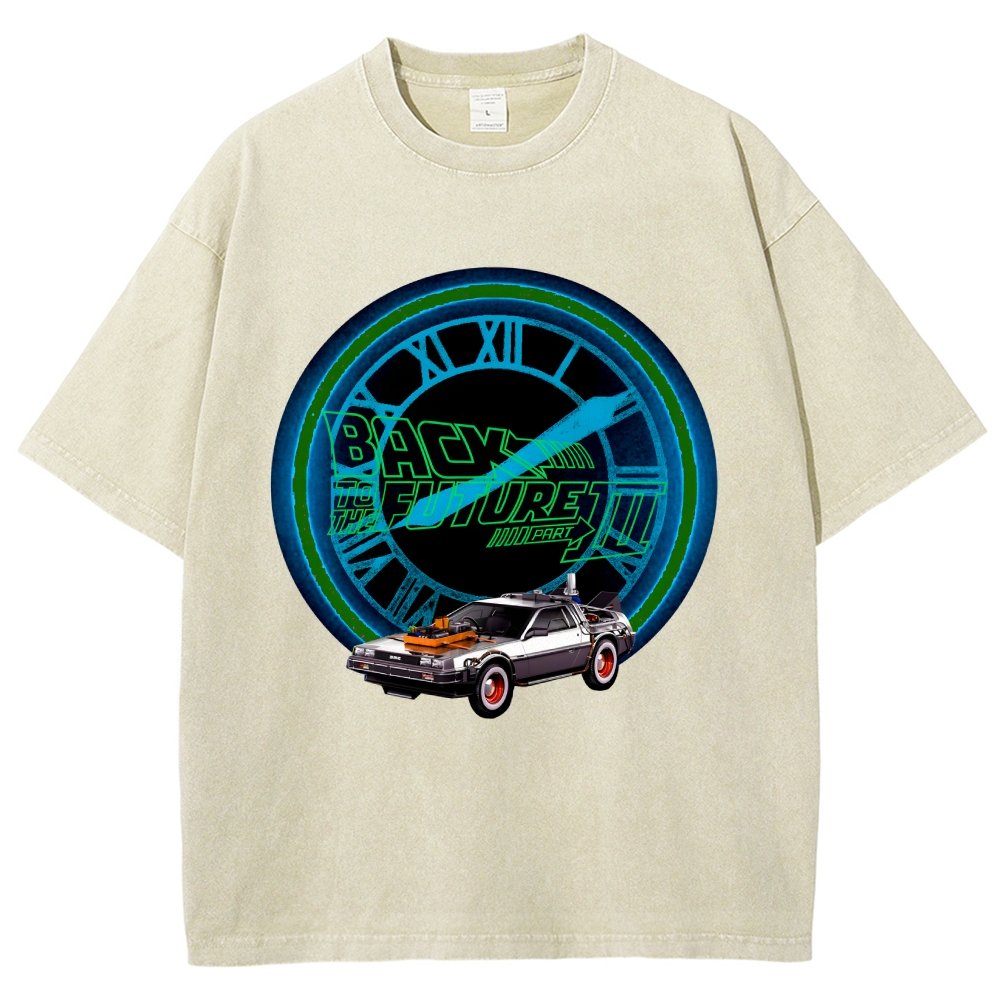 Welcome to the Future Vintage Distressed T-shirt