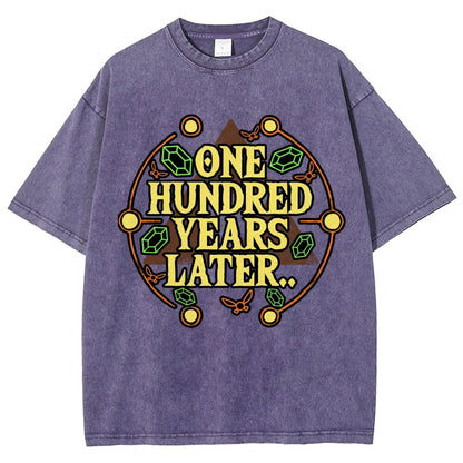 One Hundred Years Later Vintage Distressed T-shirt