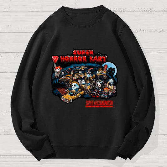 Super Horror Kart Geek Cotton Sweatshirt