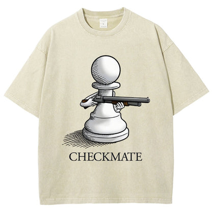Checkmate Vintage Distressed T-shirt
