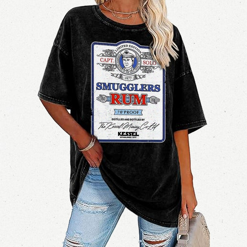 Smugglers Rum Vintage Distressed T-shirt