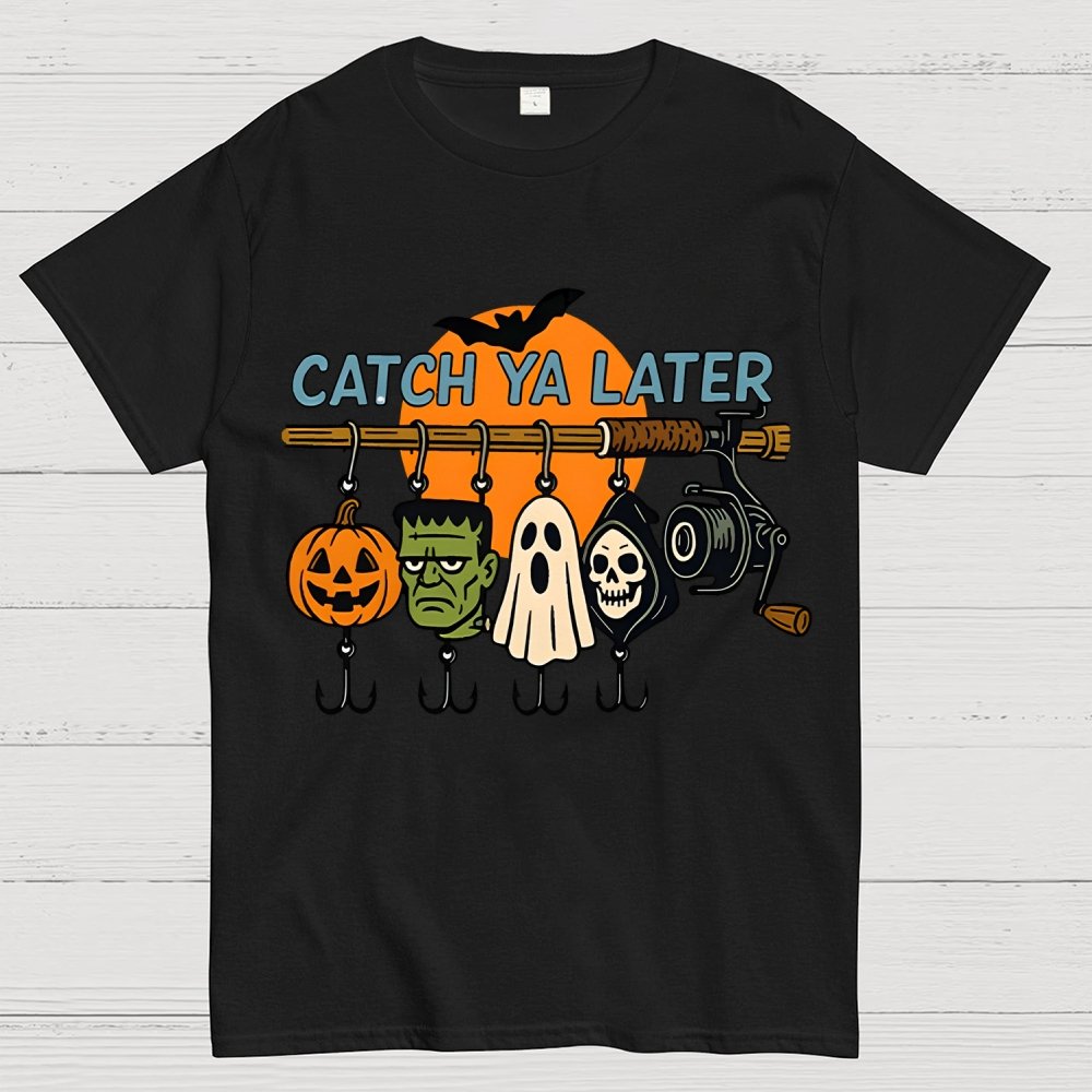 Catch Ya Later Halloween Unisex Geek T-Shirt