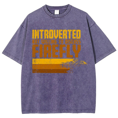 Introverted Wanderer Vintage Distressed T-shirt