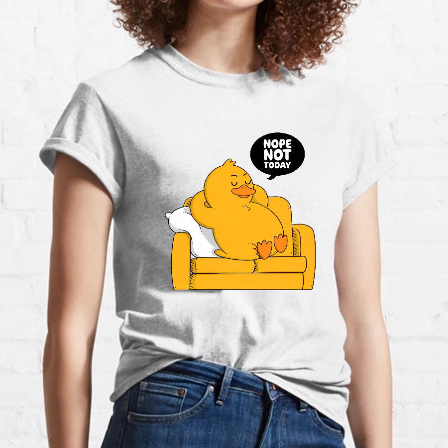Nope Not Today Nerdy T-Shirt