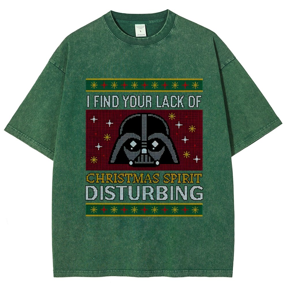 Lack of Christmas Spirit  Vintage Distressed T-shirt