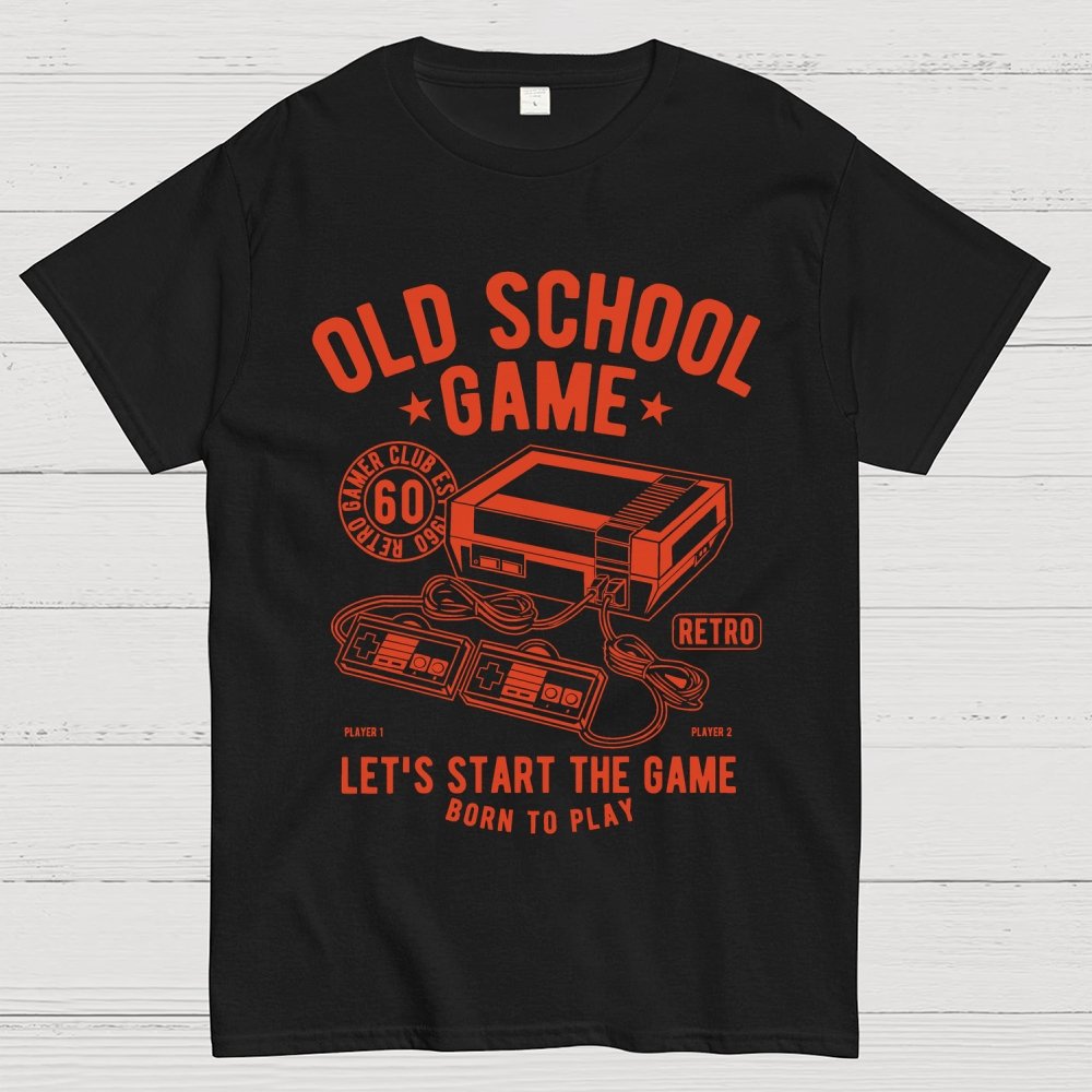 OLD SCHOOL GAME Geek T-Shirt