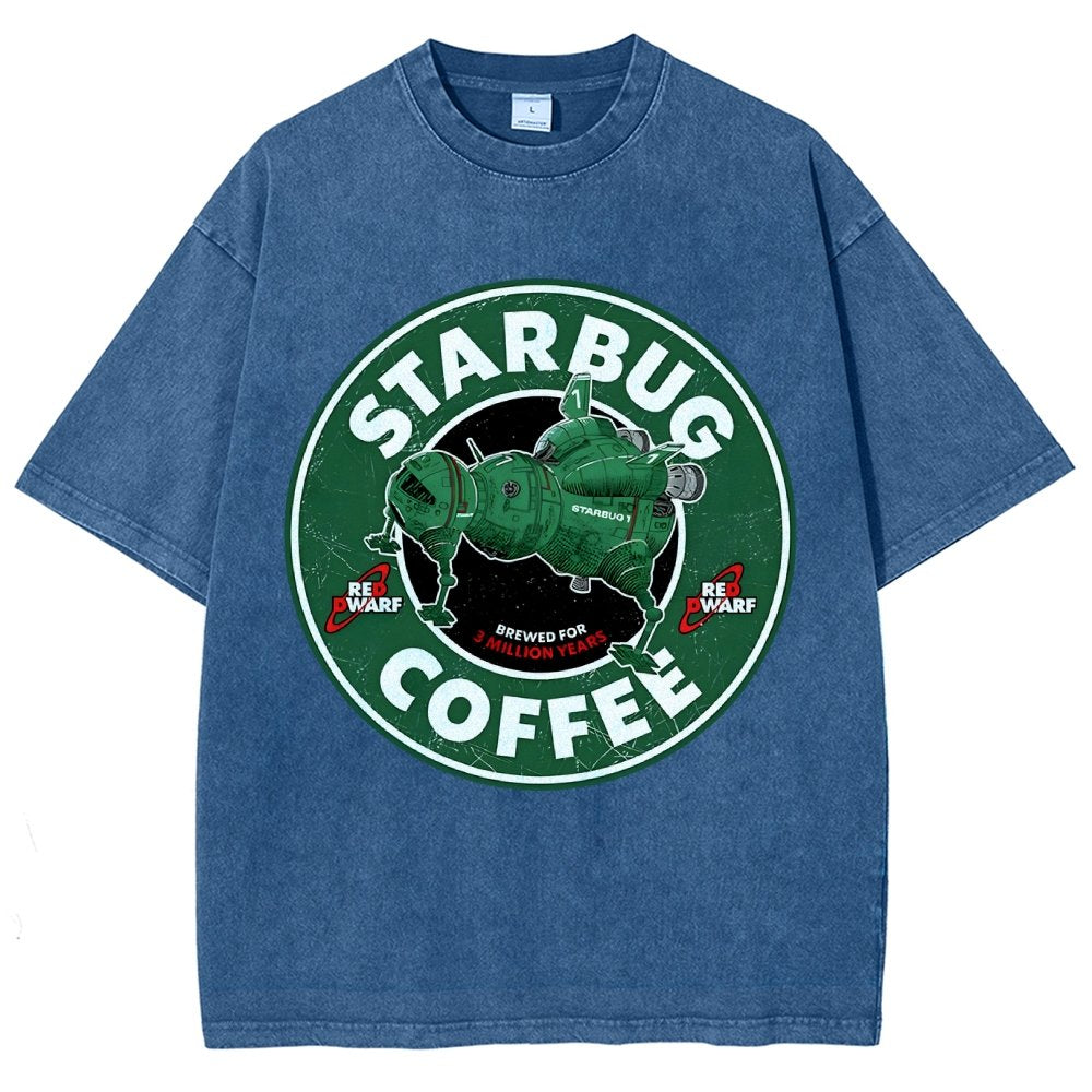 Cosmic Café Vintage Distressed T-shirt