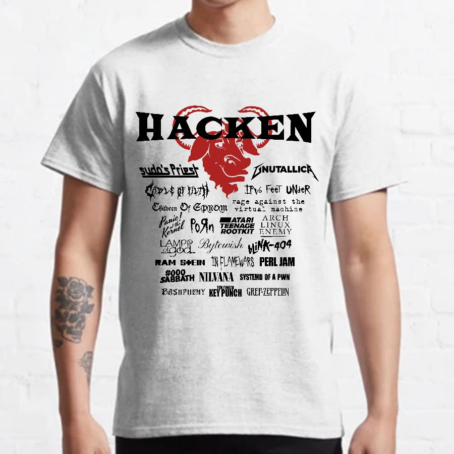 Hacken Open Air Nerdy T-Shirt