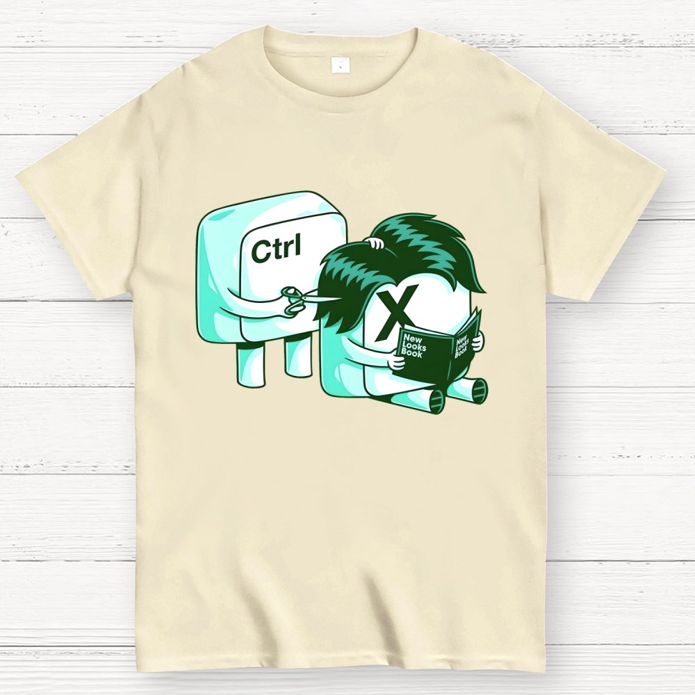 Funny Ctrl X Unisex Geek T-Shirt 2508001692