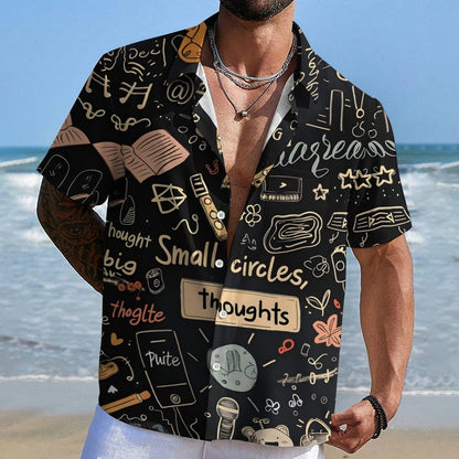 Math Doodles Geek Hawaiian Shirt