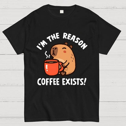 The Reason Coffee Exists Geek T-Shirt