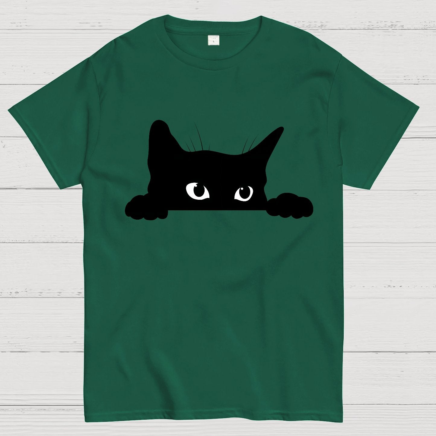 Black Cat Geek T-Shirt