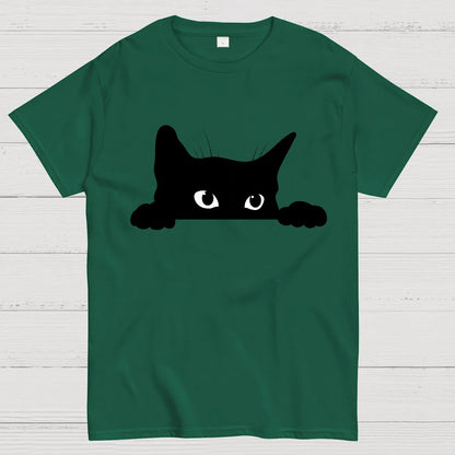 Black Cat Geek T-Shirt