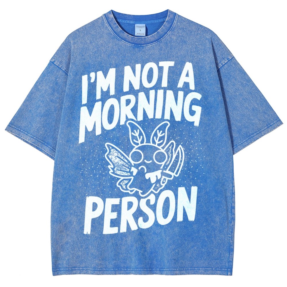 Not a Morning Bug Vintage Distressed T-shirt