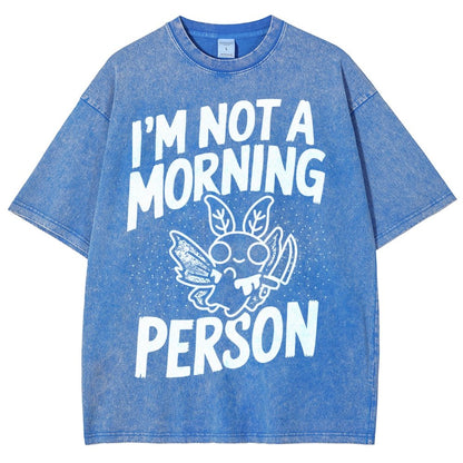 Not a Morning Bug Vintage Distressed T-shirt