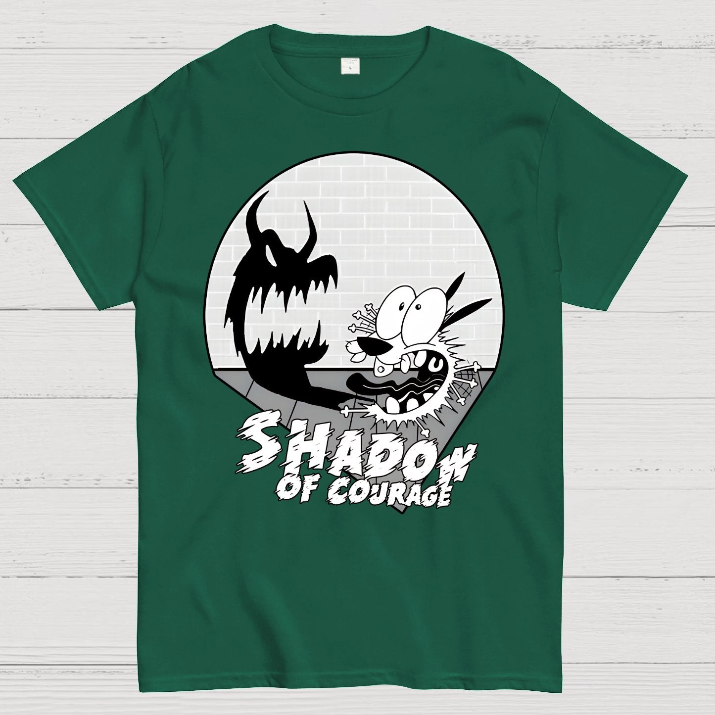 The Courage Of A Dog Geek T-Shirt