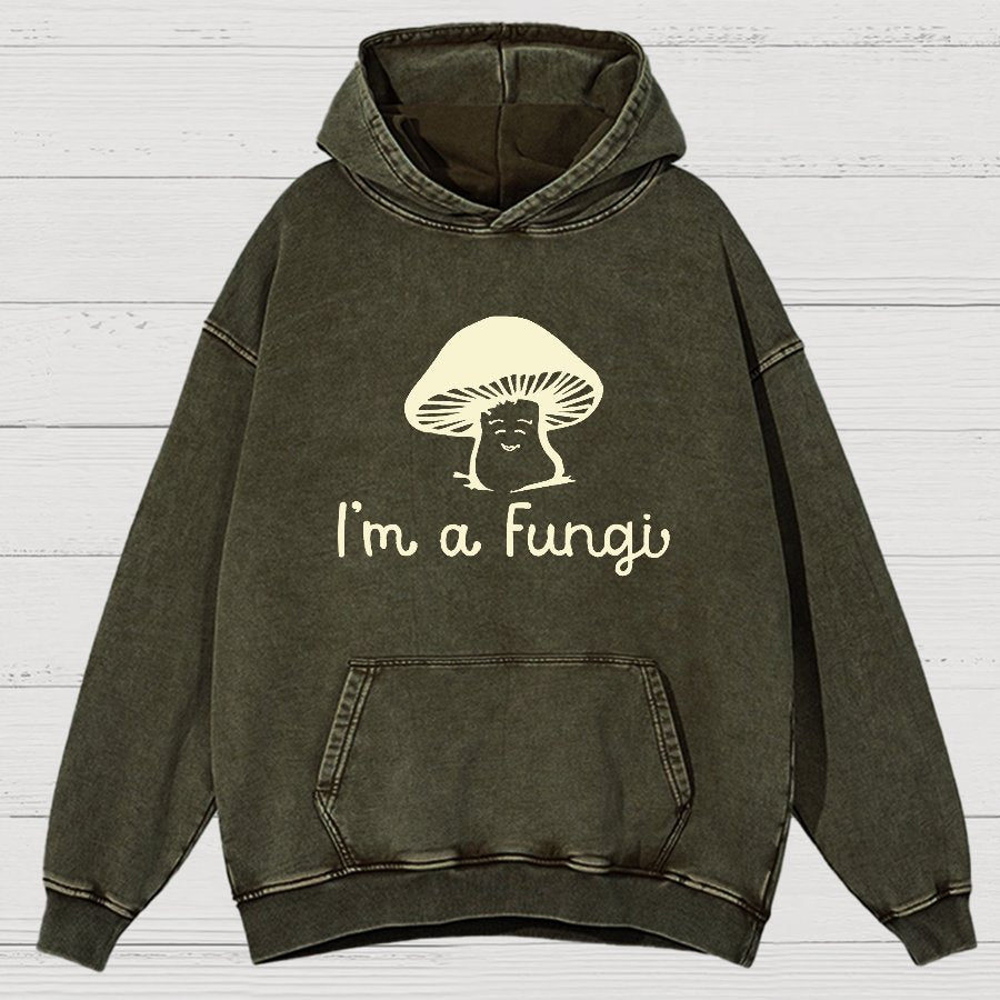 Funny Mushrooms Humor Vintage Distressed Hoodie