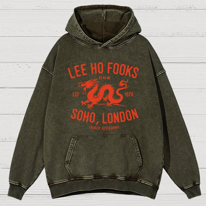 Lee Ho Fooks Vintage Distressed Hoodie