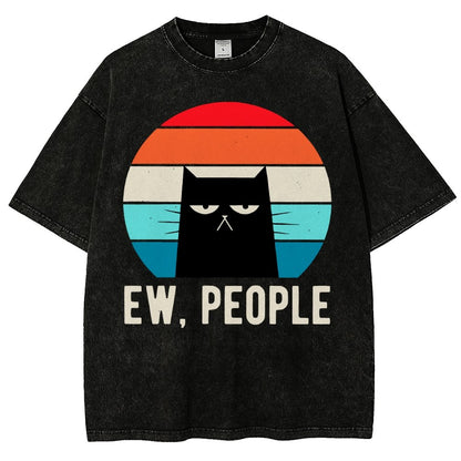 EW,PEOPLE! Vintage Distressed T-shirt