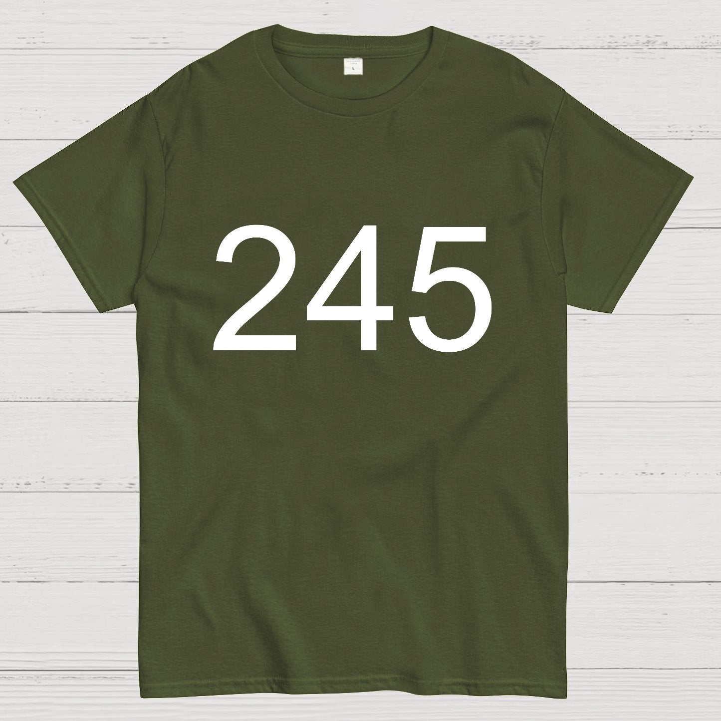 Number 245 Game Movie Geek T-Shirt