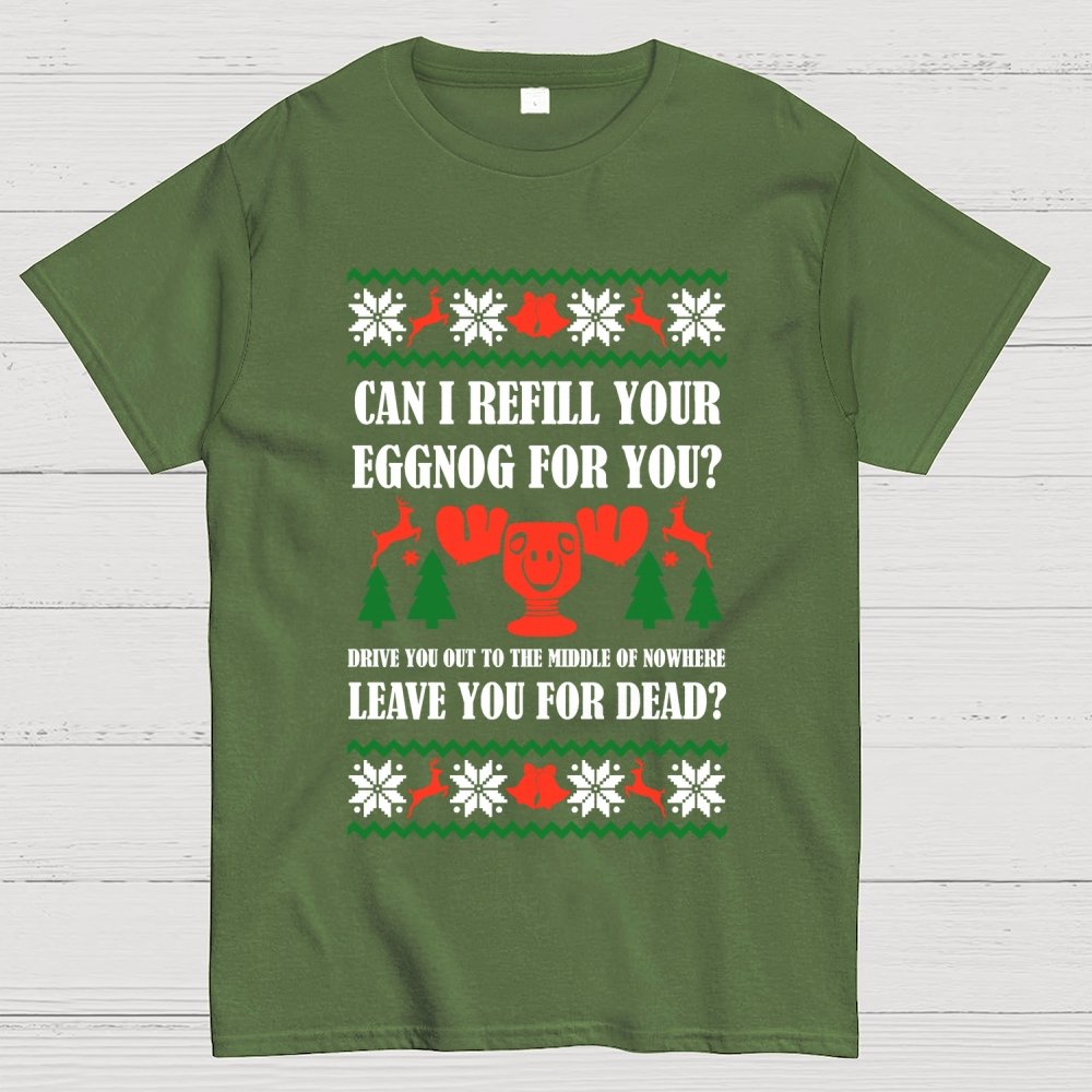 Mystery World Eggnog Geek T-Shirt