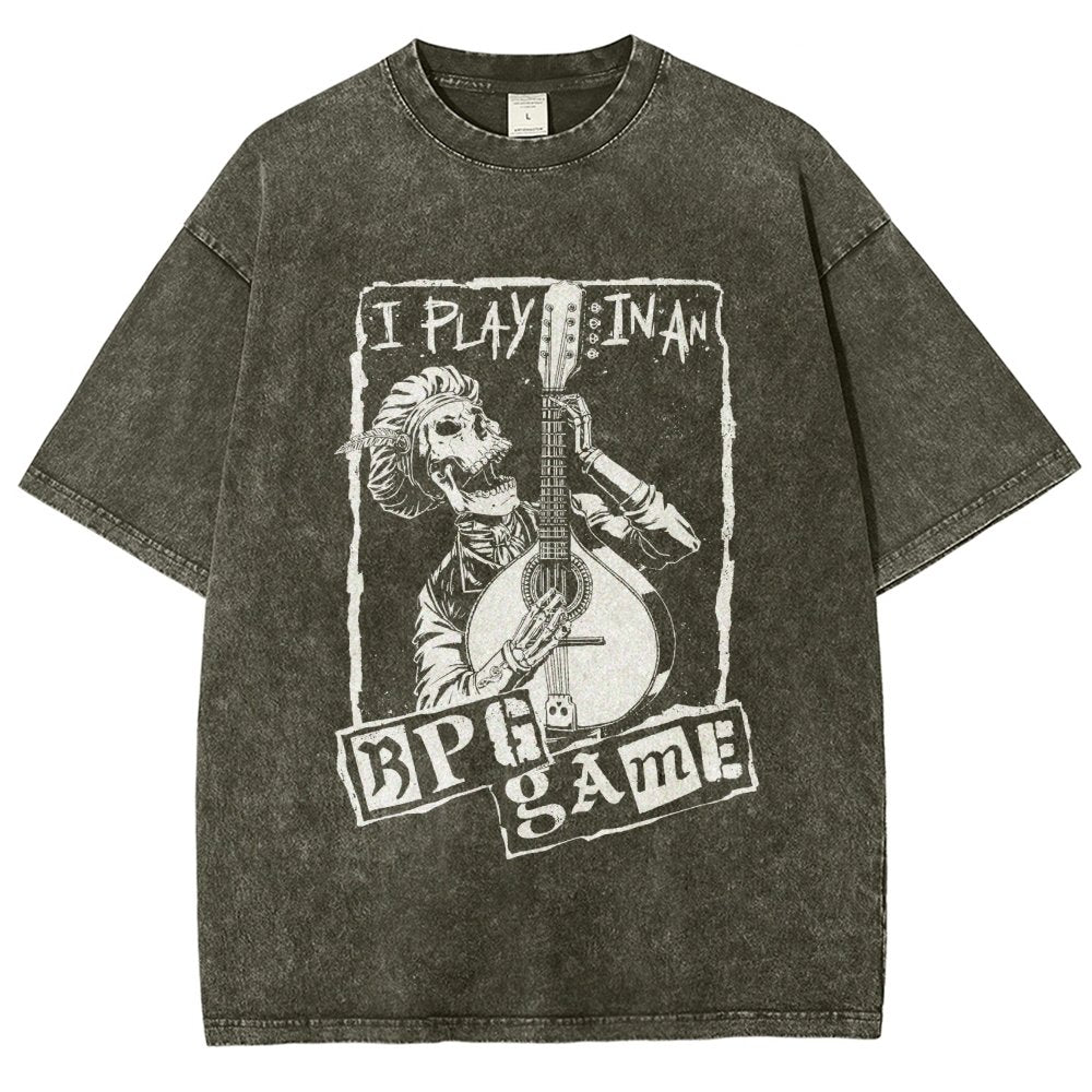 Play In An RPG Game Vintage Distressed T-shirt