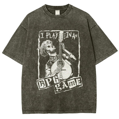 Play In An RPG Game Vintage Distressed T-shirt