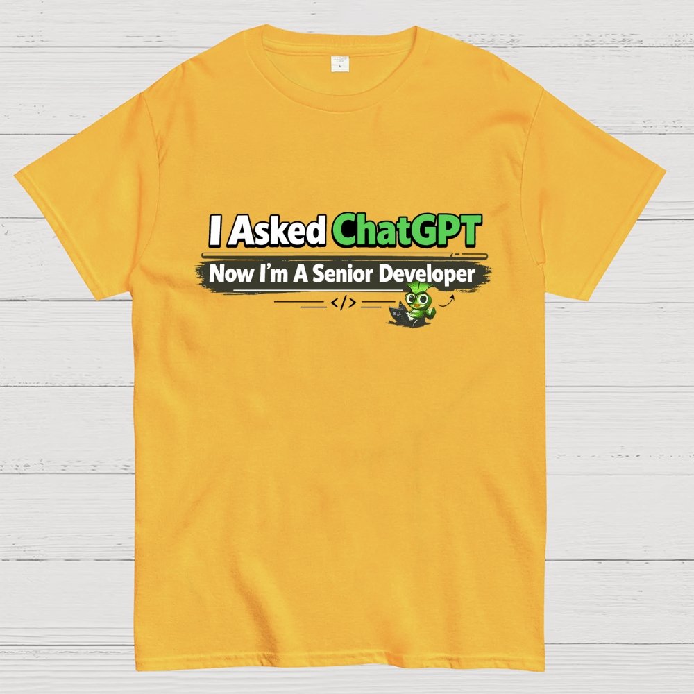 I Asked ChatGPT Geek T-Shirt