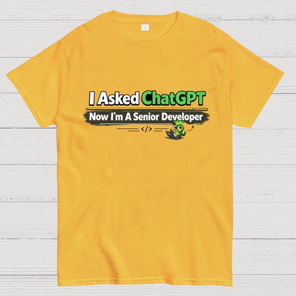 I Asked ChatGPT Geek T-Shirt