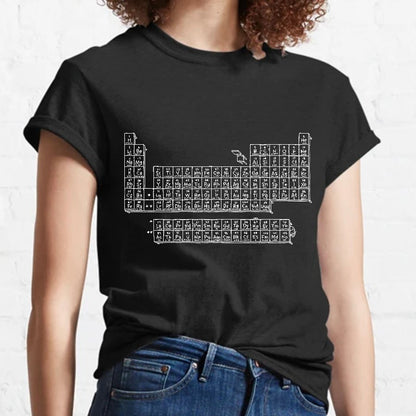 Questionable Table of Elements Geeky T-Shirt