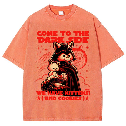 We Have Kittens and Cookies Vintage Distressed T-shirt